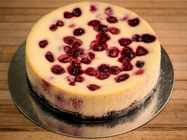 White Chocolate Cheesecake - Choice of Fruit