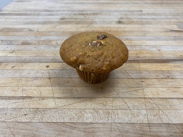 6 Pumpkin Walnut Muffins