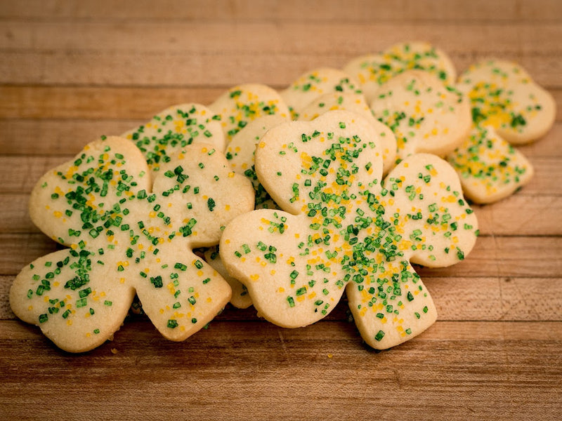 6 Sprinkle Shamrock Cookies