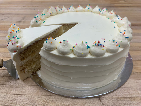 Flourless Vanilla Cake