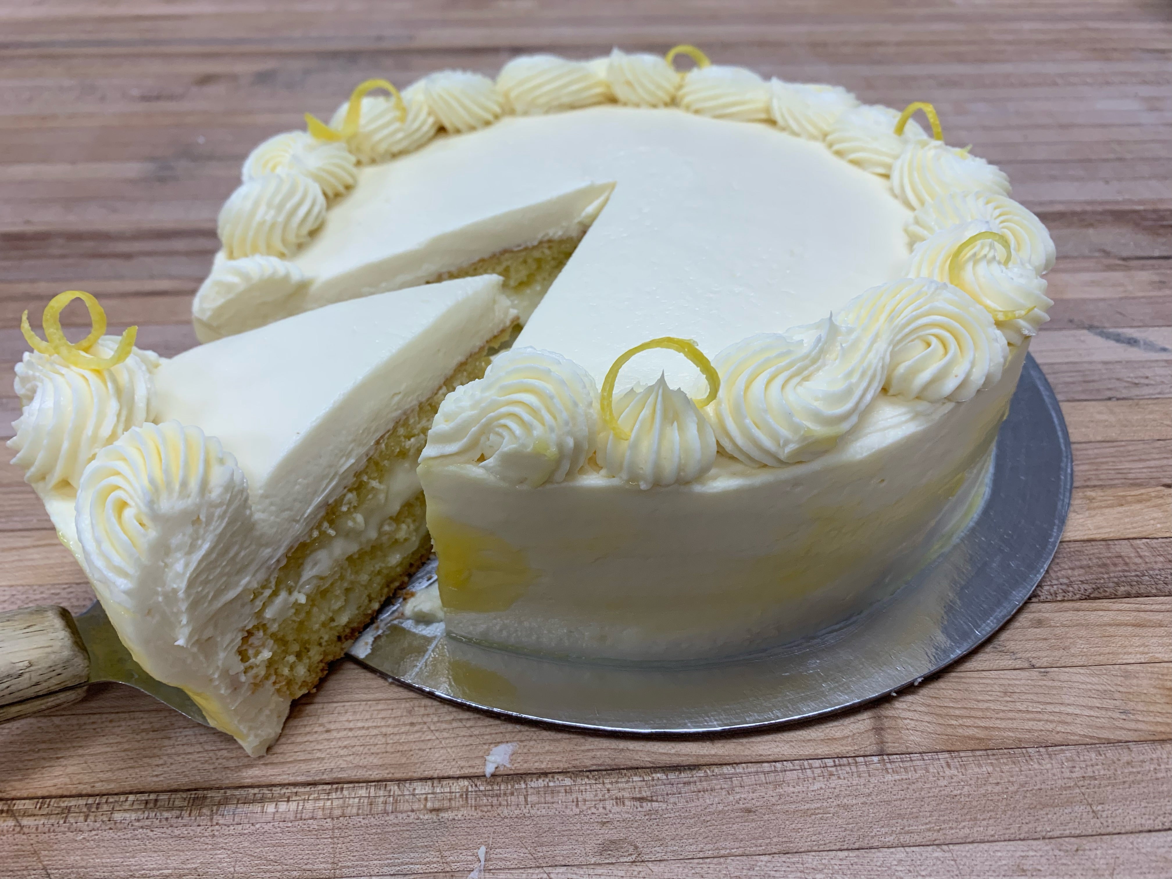 Lemon Layer Cake Bread & Butter Bakery and Fine Pastries